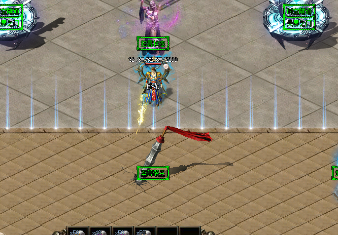 盟重神兵-NPC-复古素材